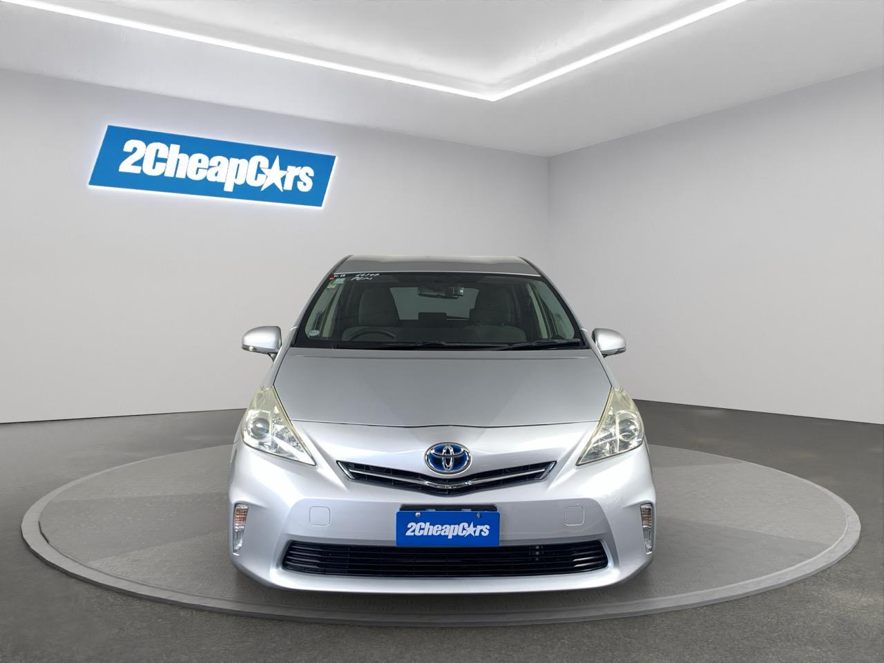 2014 Toyota Prius Alpha Hybrid Station Wagon PUSH BUTTON START + AUTO LIGHTS + GREAT SPACE