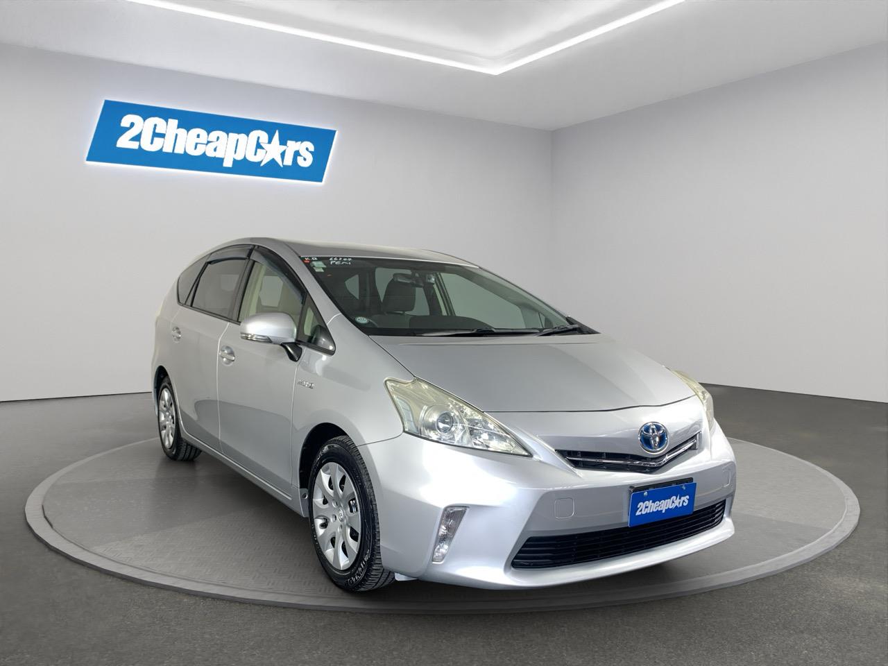 2014 Toyota Prius Alpha Hybrid Station Wagon PUSH BUTTON START + AUTO LIGHTS + GREAT SPACE