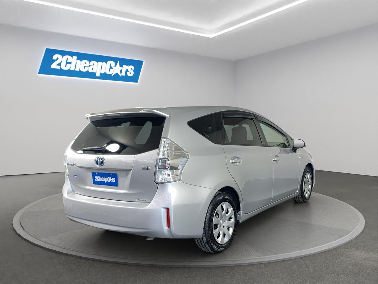 2014 Toyota Prius Alpha Hybrid Station Wagon PUSH BUTTON START + AUTO LIGHTS + GREAT SPACE