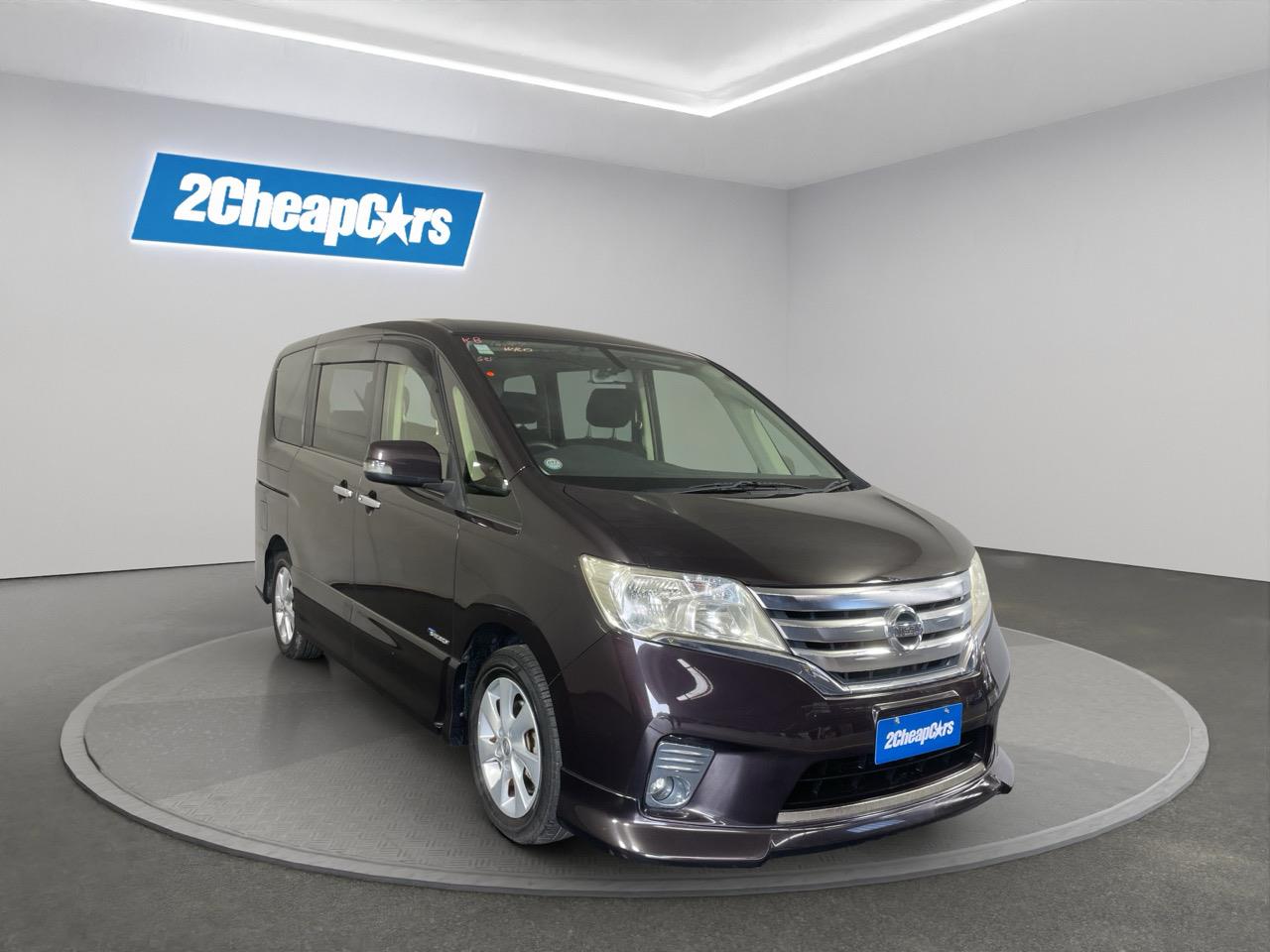2012 Nissan Serena Hybrid Highway Star People Mover ELECTRIC SLIDING DOORS + REVERSING CAMERA