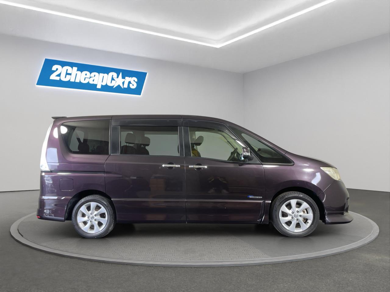 2012 Nissan Serena Hybrid Highway Star People Mover ELECTRIC SLIDING DOORS + REVERSING CAMERA