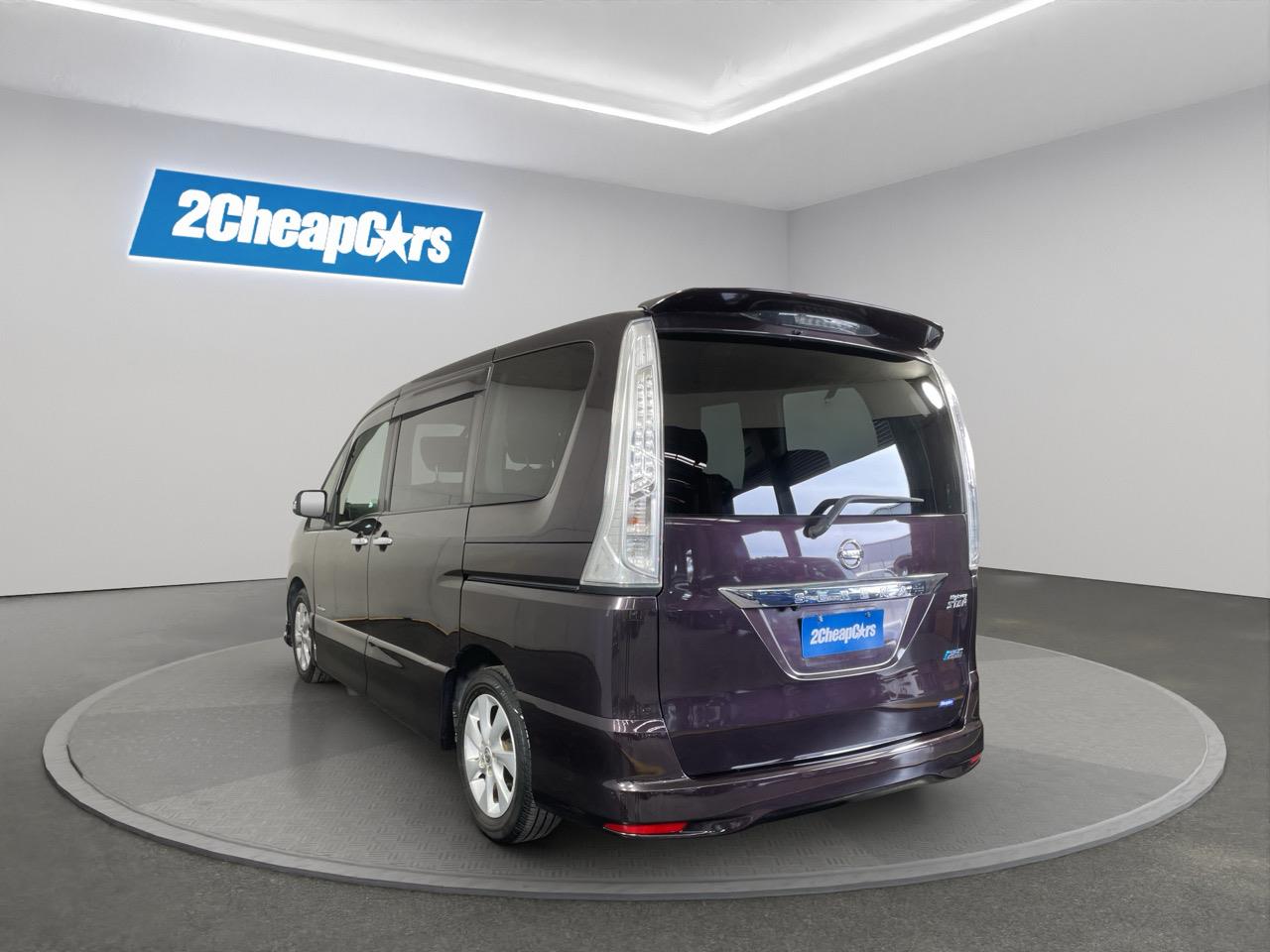 2012 Nissan Serena Hybrid Highway Star People Mover ELECTRIC SLIDING DOORS + REVERSING CAMERA