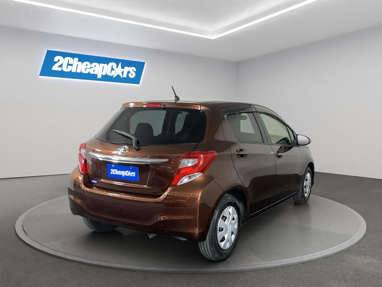 2015 Toyota Vitz Yaris F Hatchback LOW KM + PUSH START + REVESING CAMERA