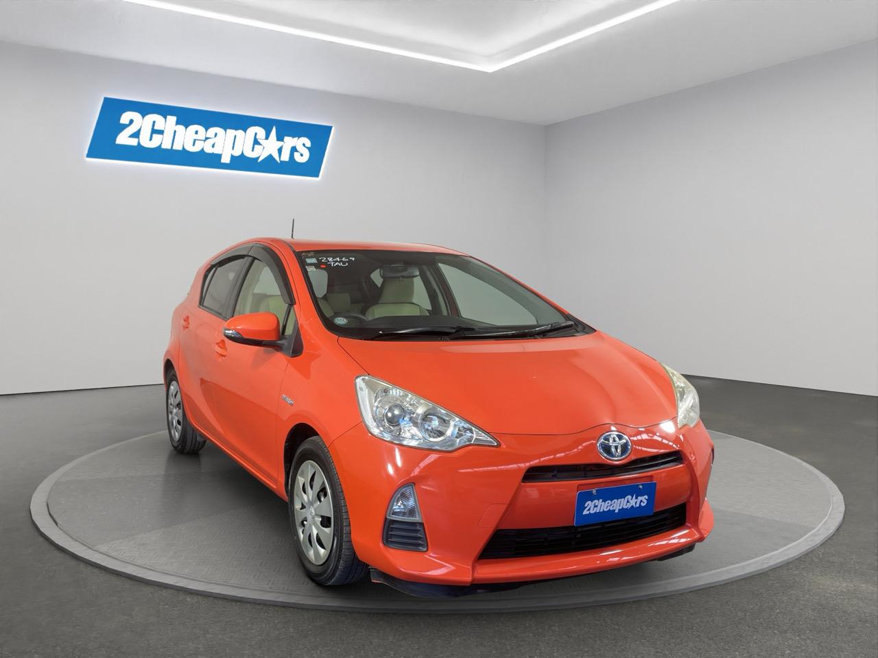 2012 Toyota Aqua G Hatchback REVERSING CAMERA + AUTO LIGHTS + PUSH START