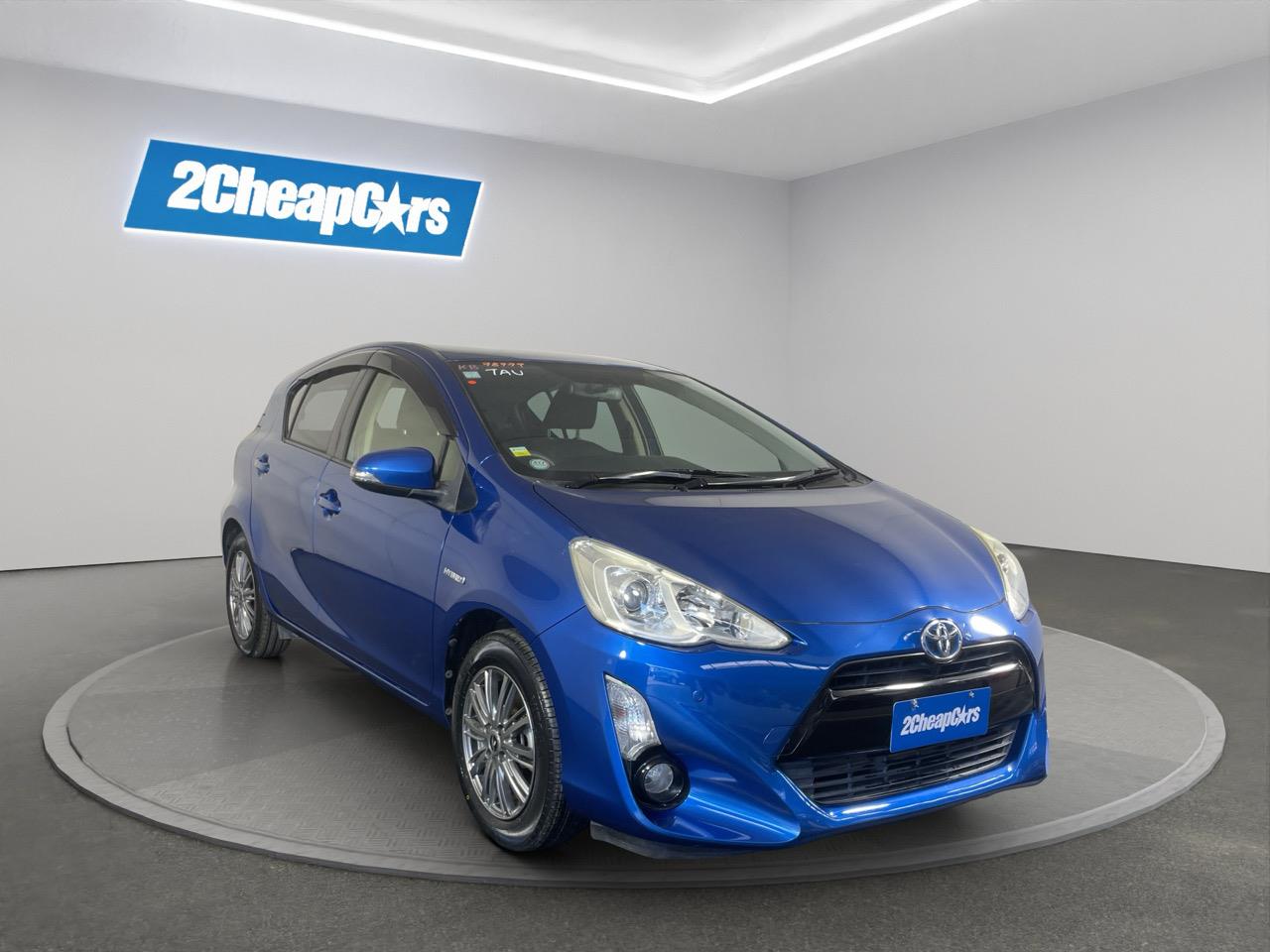2015 Toyota Aqua Facelift Model G Hatchback REVERSING CAMERA + PUSH BUTTON START + AUTO LIGHTS