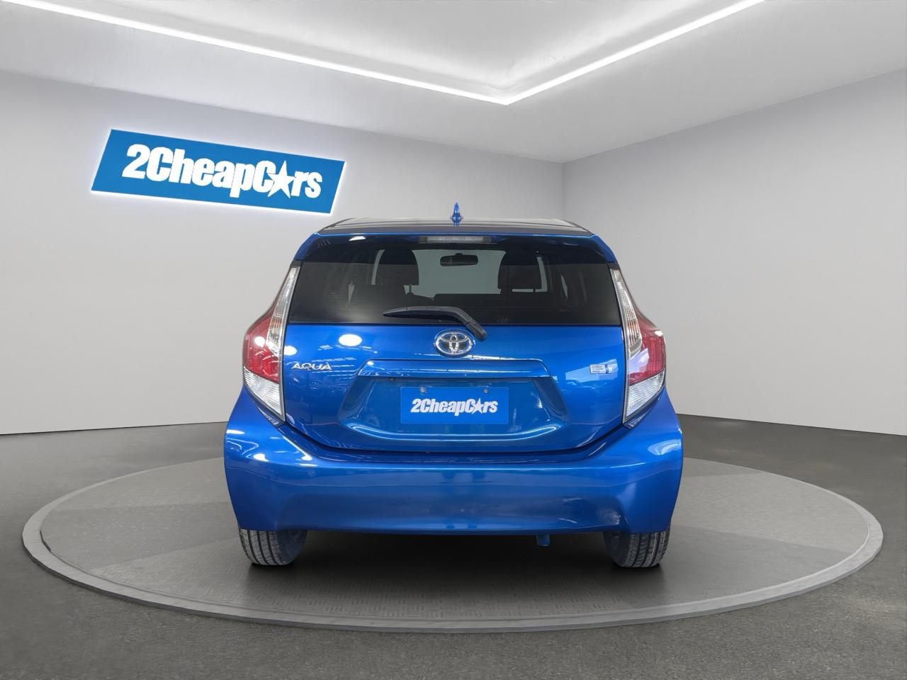 2015 Toyota Aqua Facelift Model G Hatchback REVERSING CAMERA + PUSH BUTTON START + AUTO LIGHTS