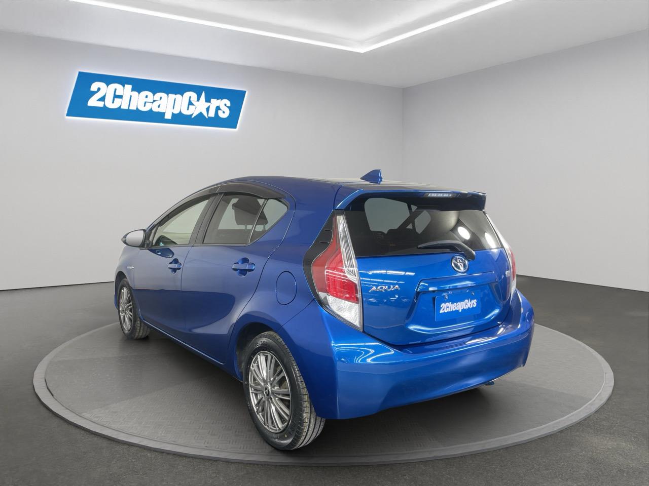 2015 Toyota Aqua Facelift Model G Hatchback REVERSING CAMERA + PUSH BUTTON START + AUTO LIGHTS