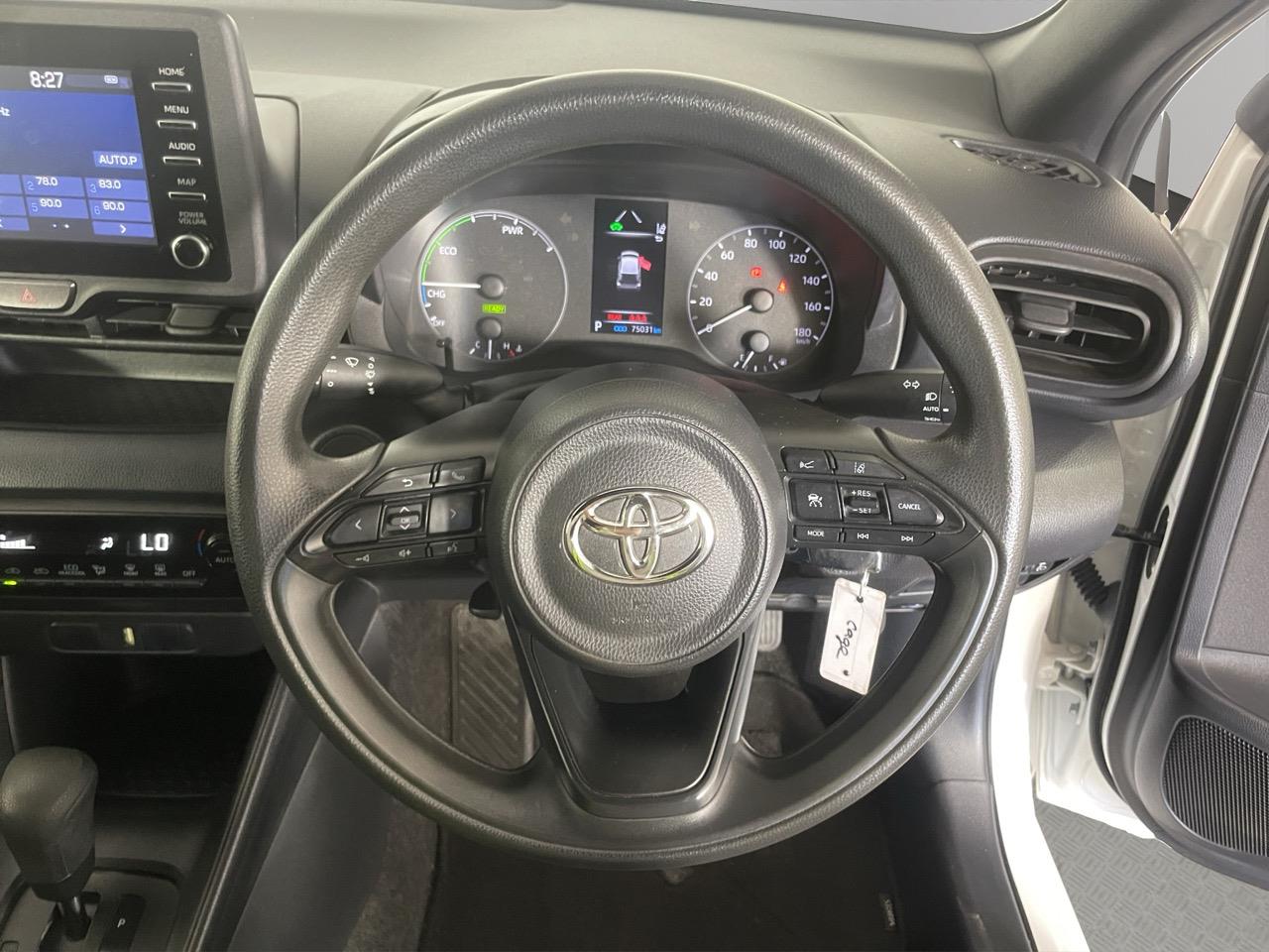 2020 Toyota Yaris Hybrid Late Shape Hatchback CRUISE CONTROL + AUTO LIGHTS + PUSH START