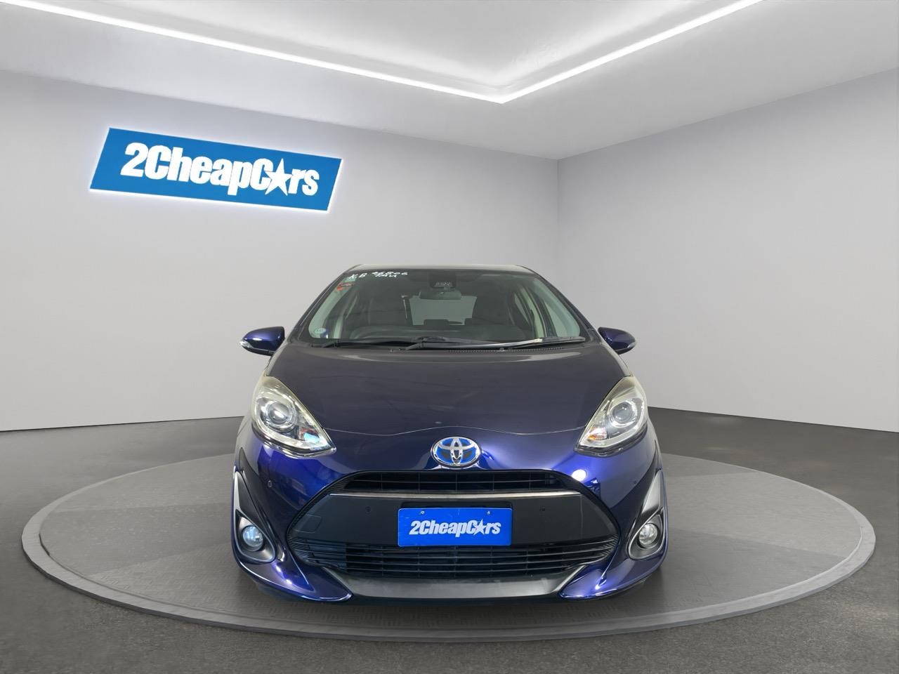 2018 Toyota Aqua New Shape S Hatchback REVERSING CAMERA + HEATED SEATS + AUTO LIGHTS