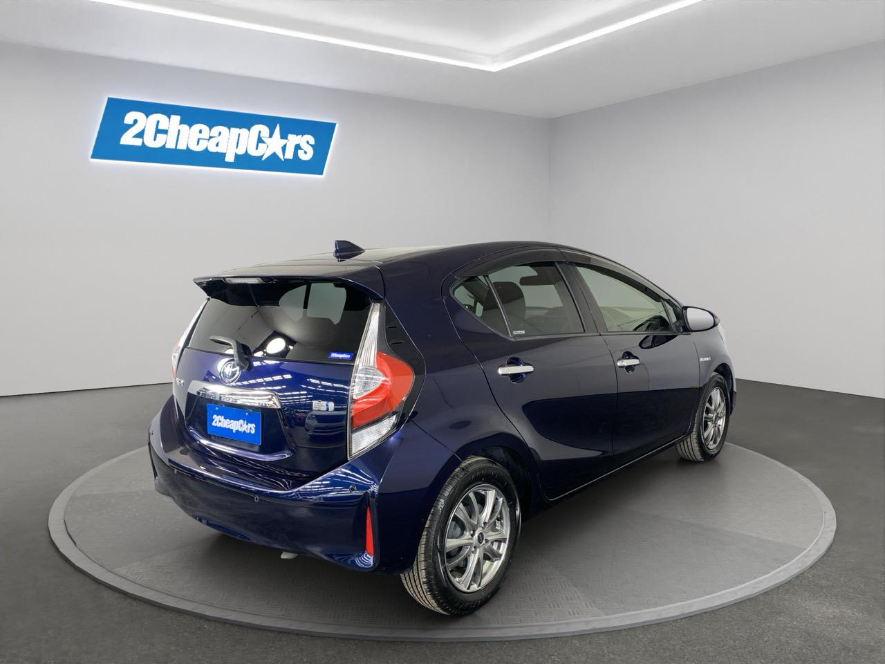 2018 Toyota Aqua New Shape S Hatchback REVERSING CAMERA + HEATED SEATS + AUTO LIGHTS