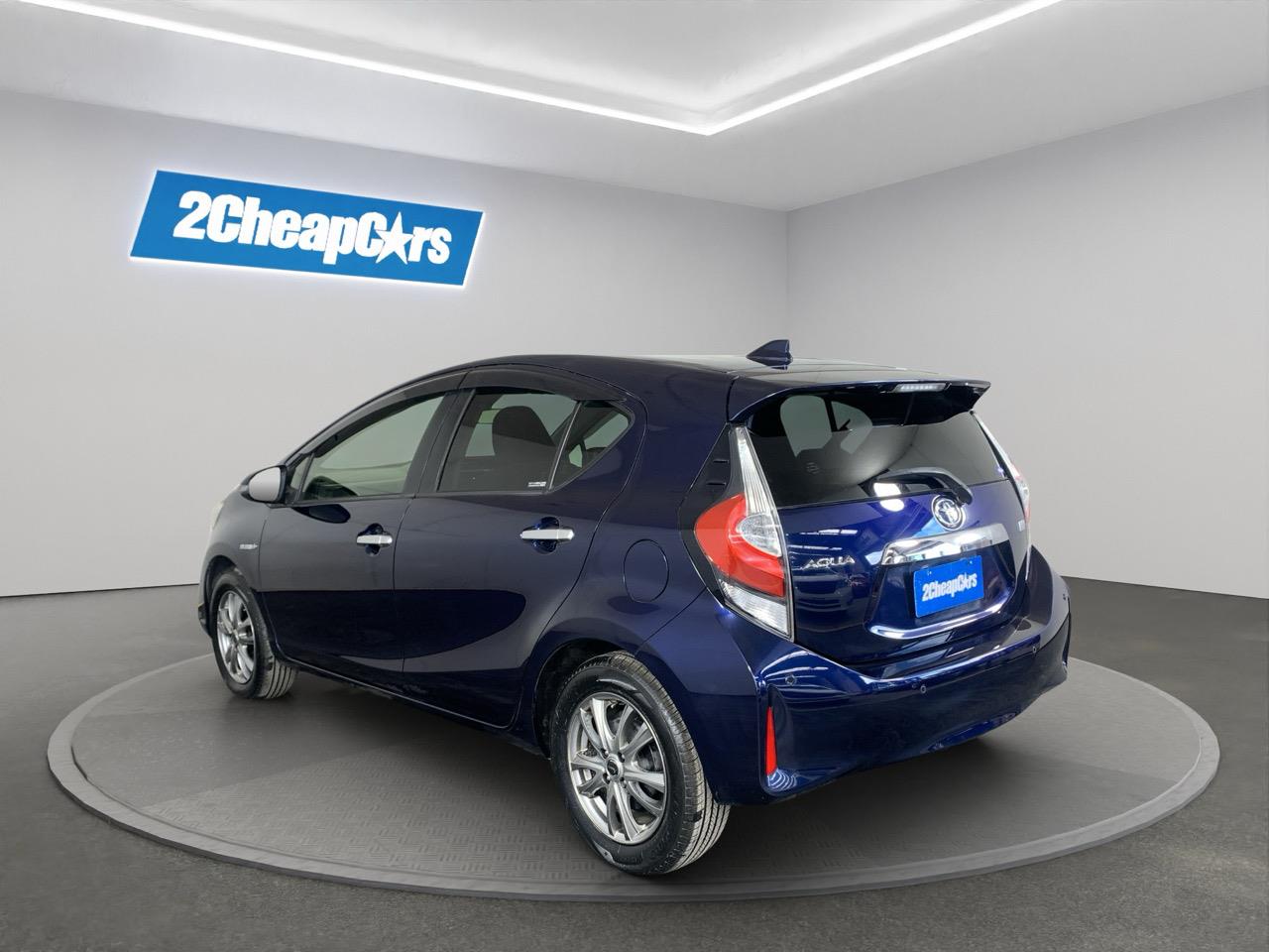 2018 Toyota Aqua New Shape S Hatchback REVERSING CAMERA + HEATED SEATS + AUTO LIGHTS