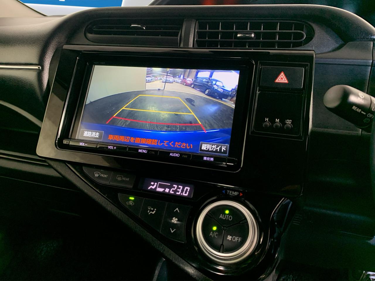 2017 Toyota Aqua Facelift Model G Black Soft Leather Selection Hatchback LOW KM + CRUISE CONTROL + REVERSING CAMERA