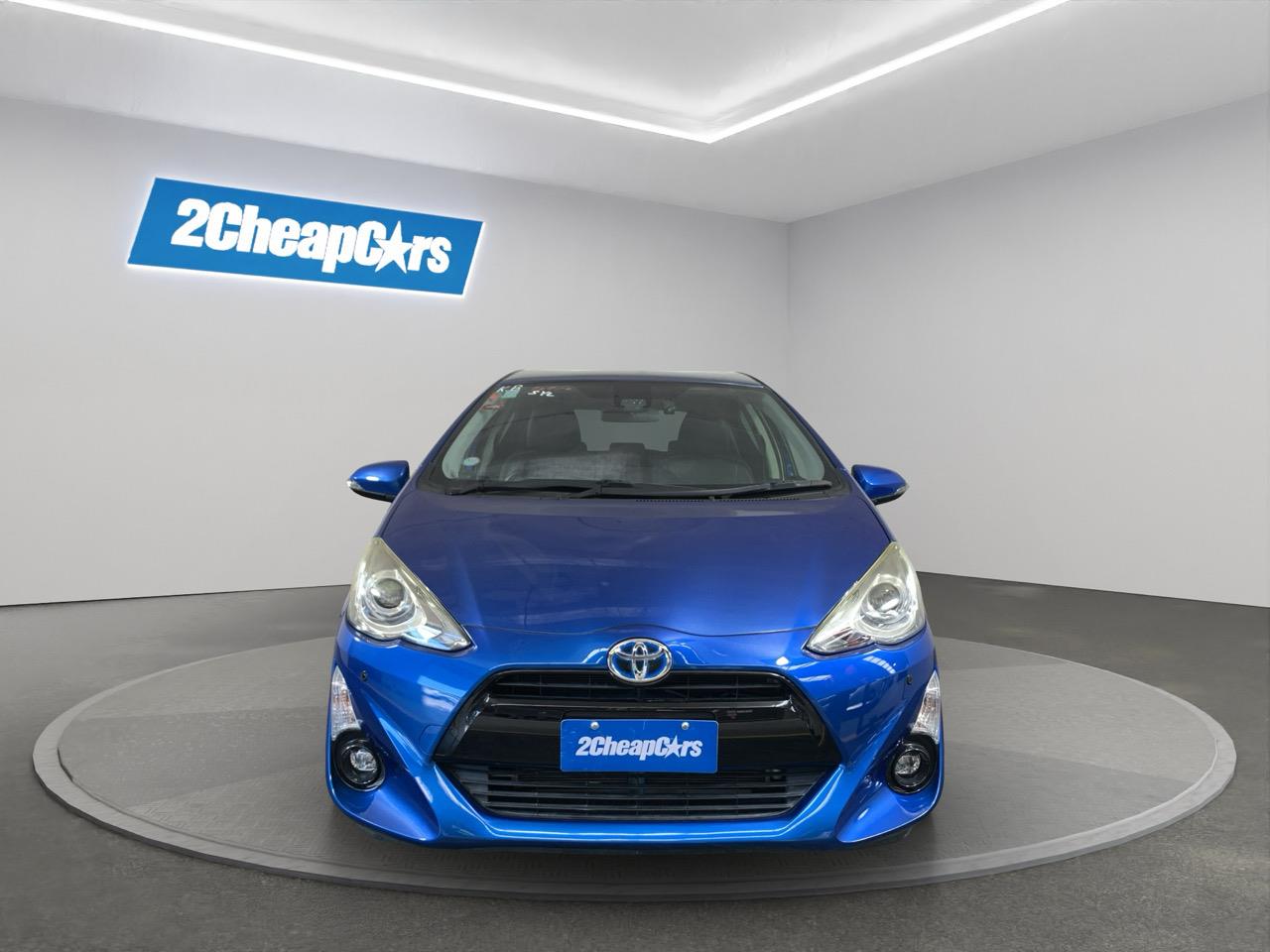 2017 Toyota Aqua Facelift Model G Black Soft Leather Selection Hatchback LOW KM + CRUISE CONTROL + REVERSING CAMERA