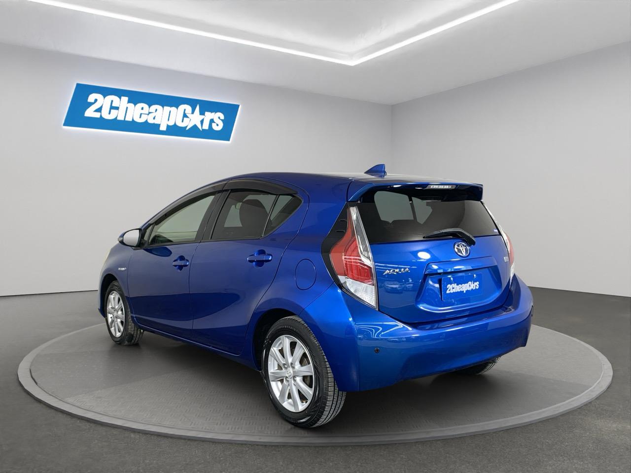 2017 Toyota Aqua Facelift Model G Black Soft Leather Selection Hatchback LOW KM + CRUISE CONTROL + REVERSING CAMERA