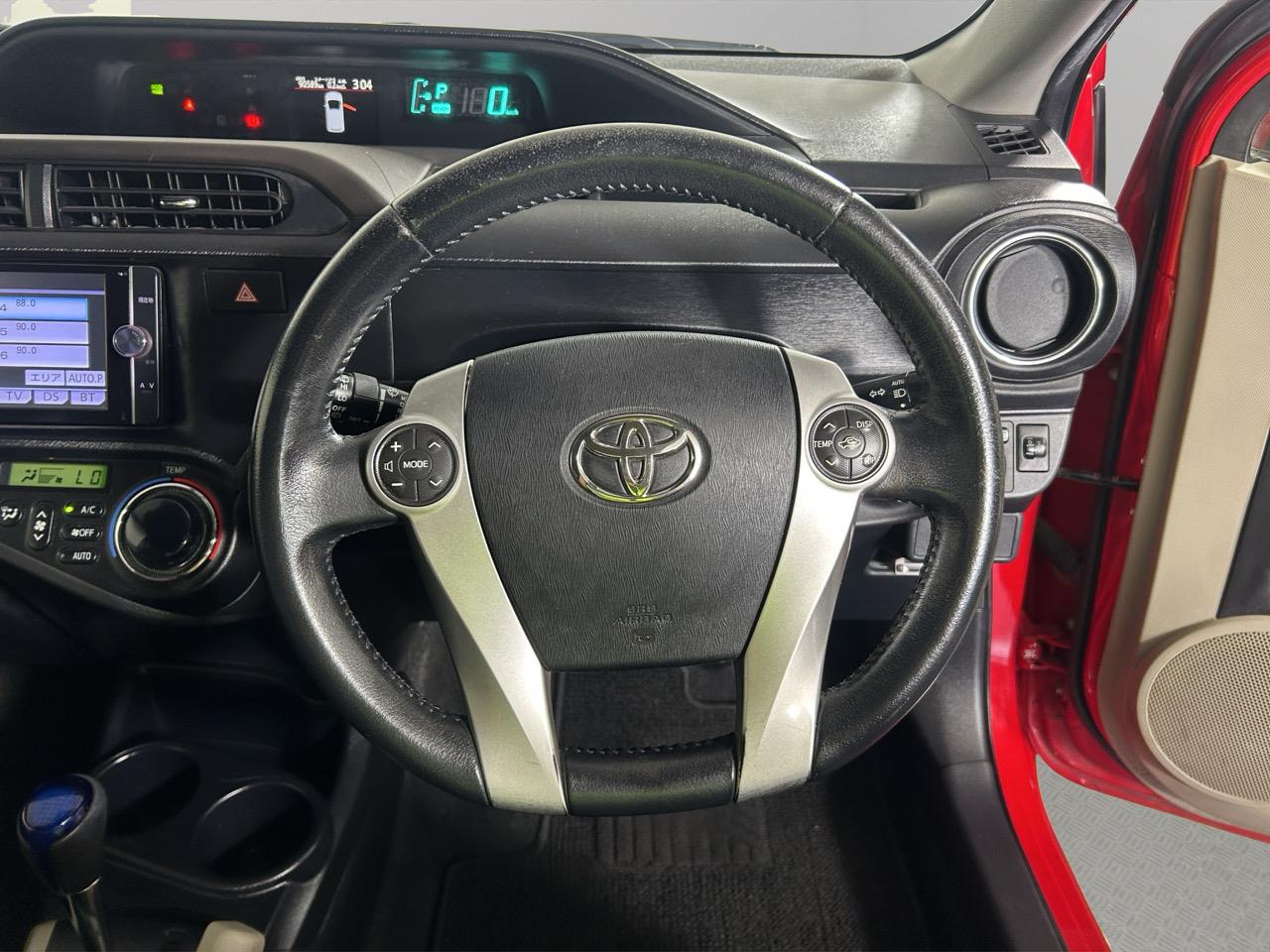 2012 Toyota Aqua G Hatchback REVERSING CAMERA + PUSH BUTTON START + AUTO LIGHTS