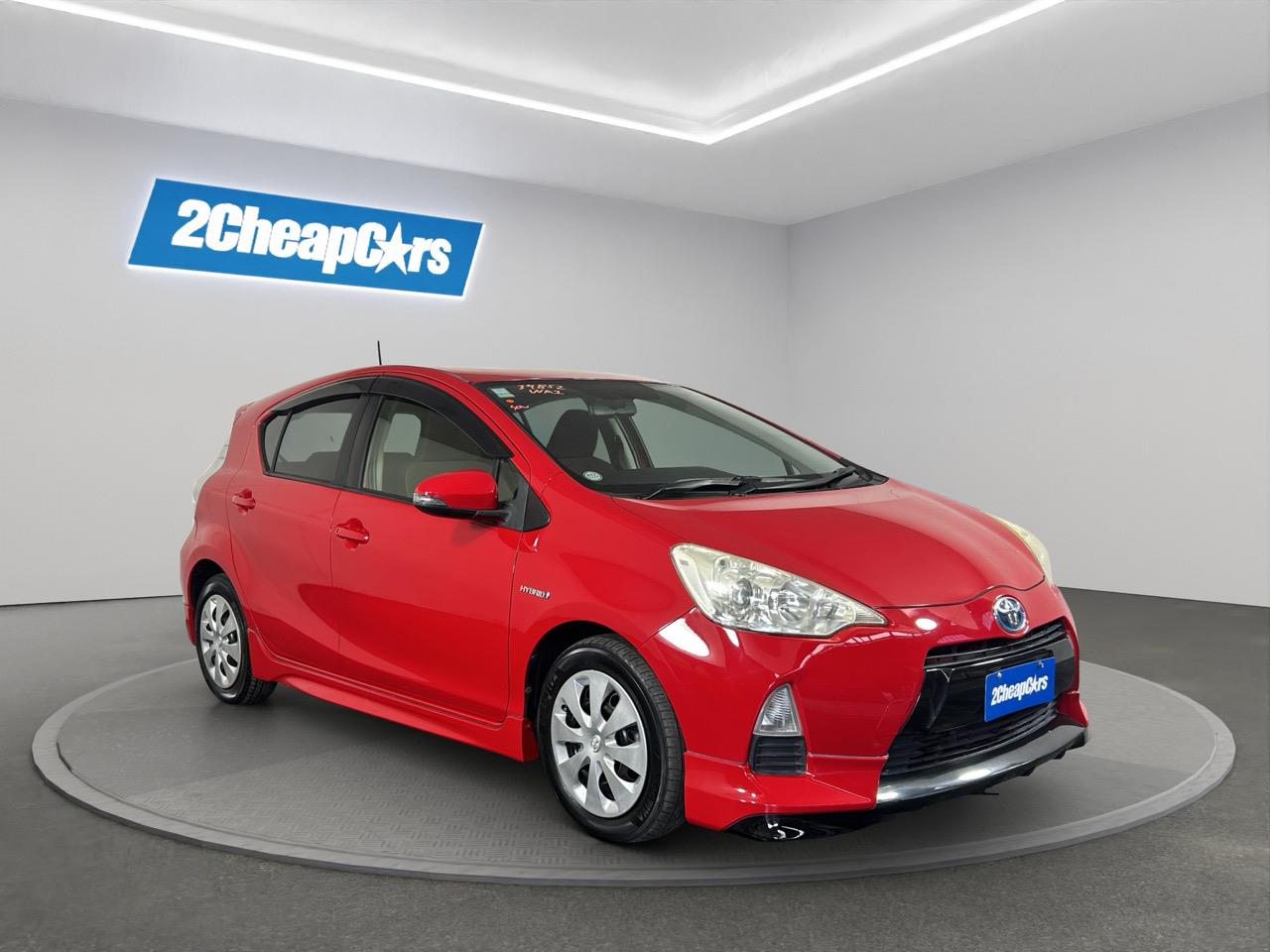 2012 Toyota Aqua G Hatchback REVERSING CAMERA + PUSH BUTTON START + AUTO LIGHTS