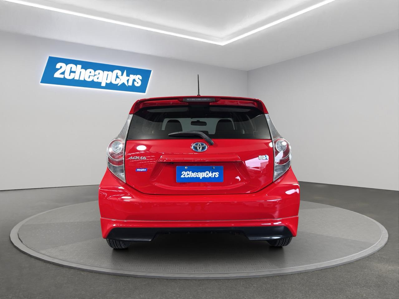 2012 Toyota Aqua G Hatchback REVERSING CAMERA + PUSH BUTTON START + AUTO LIGHTS