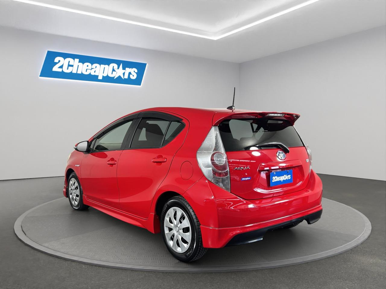 2012 Toyota Aqua G Hatchback REVERSING CAMERA + PUSH BUTTON START + AUTO LIGHTS