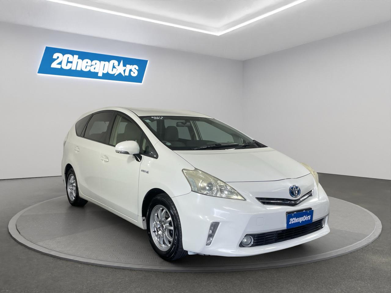 2012 Toyota Prius Alpha S 7 Seaters Station Wagon REVERSING CAMERA + AUTO LIGHTS + PUSH BUTTON START