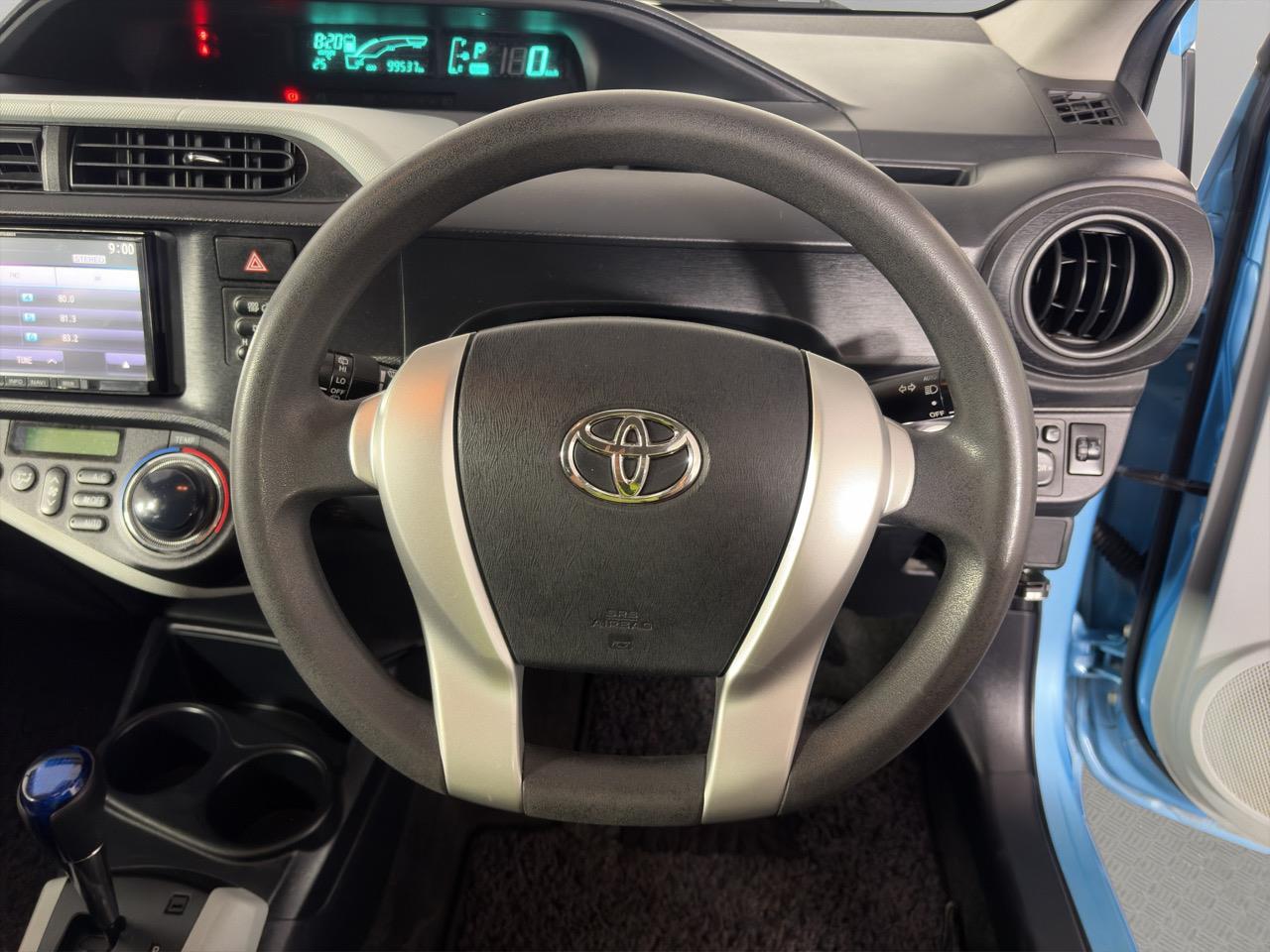 2012 Toyota Aqua S Hatchback PUSH START + REVERSING CAMERA + AUTO LIGHTS