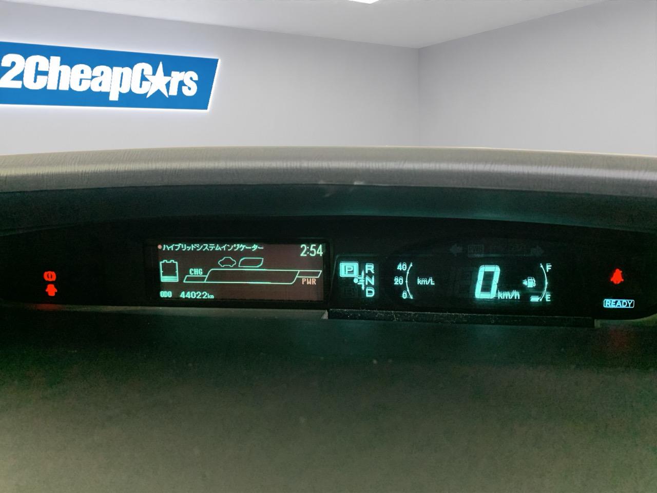 2012 Toyota Prius Hybrid Hatchback PUSH SRART + AUTO LIGHTS + LOW KM