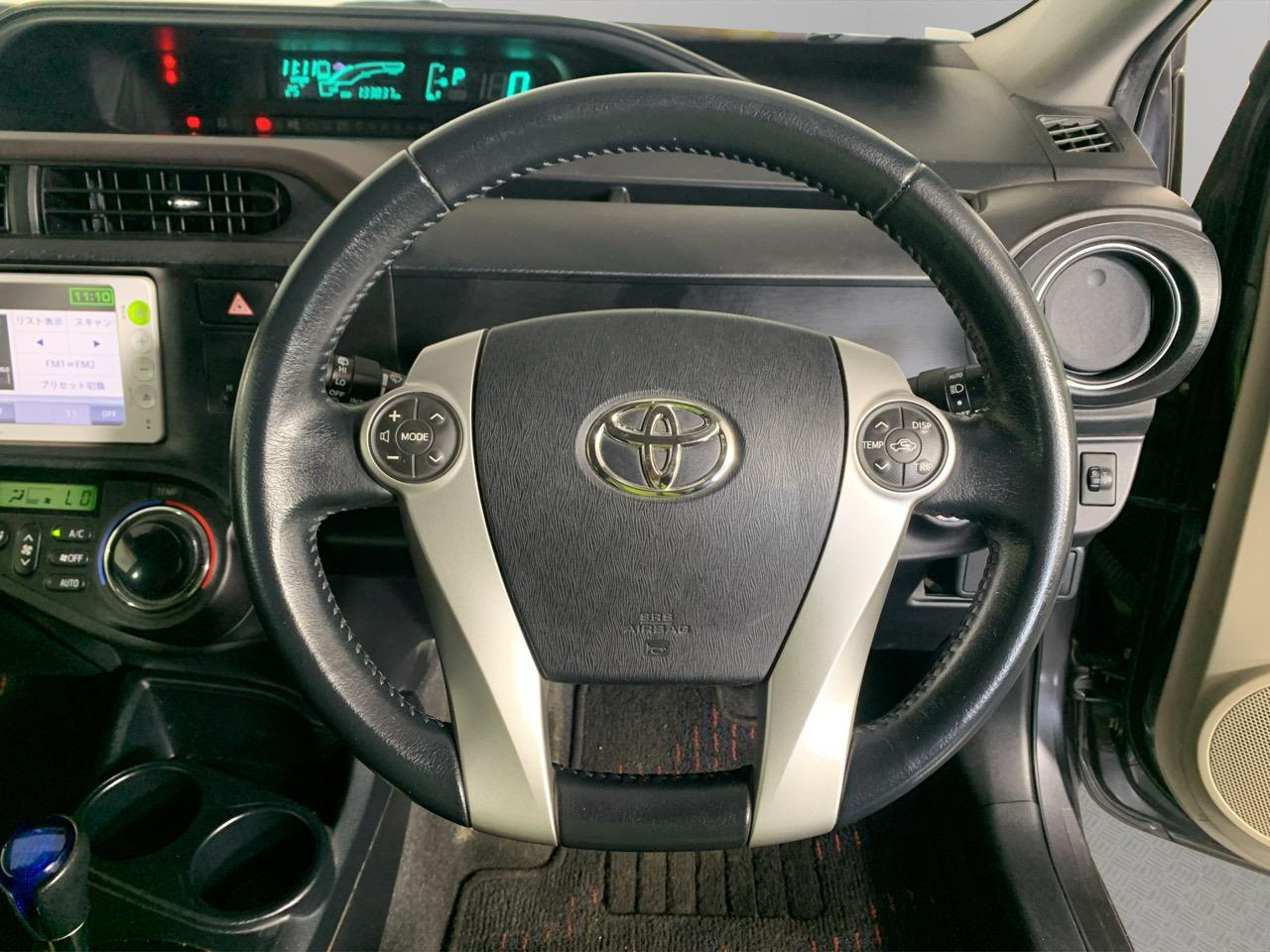 2012 Toyota Aqua S Hatchback PUSH BUTTON START + AUTO LIGHTS + REVERSING CAMERA