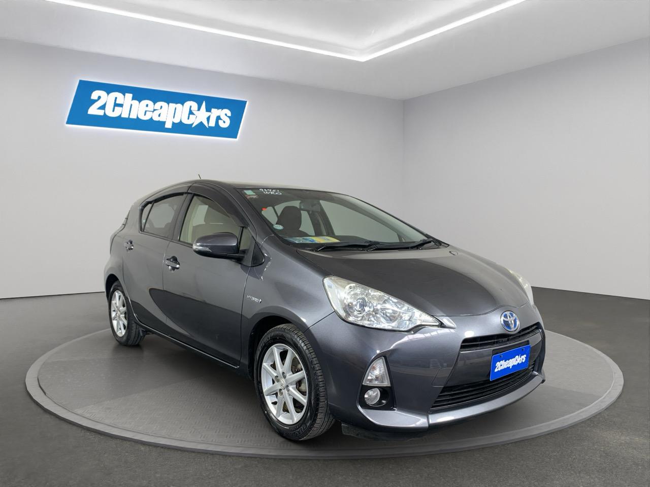 2012 Toyota Aqua S Hatchback PUSH BUTTON START + AUTO LIGHTS + REVERSING CAMERA