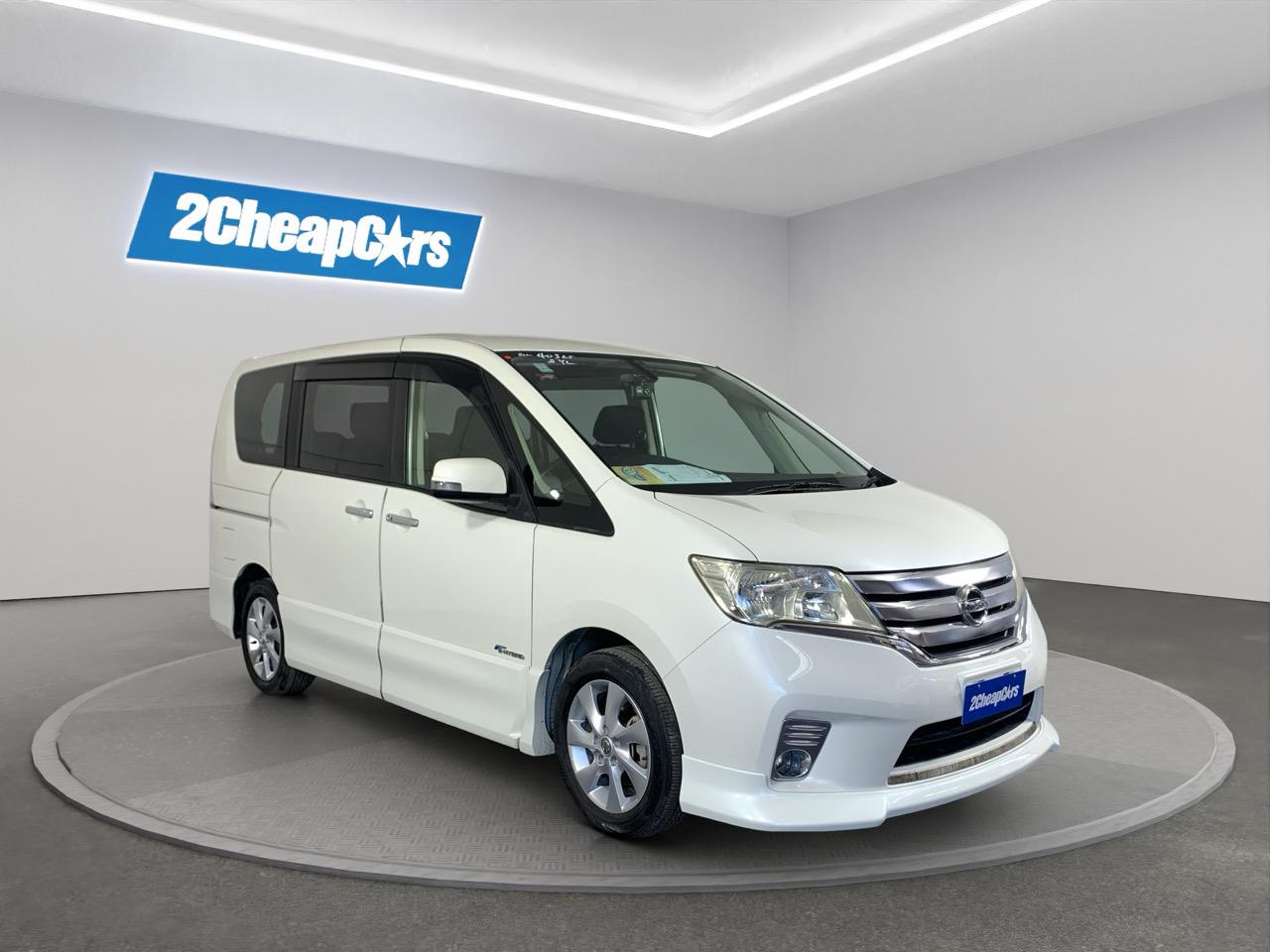 2013 Nissan Serena Hybrid Highway Star People Mover CRUISE CONTROL + POWER SLIDING DOOR 