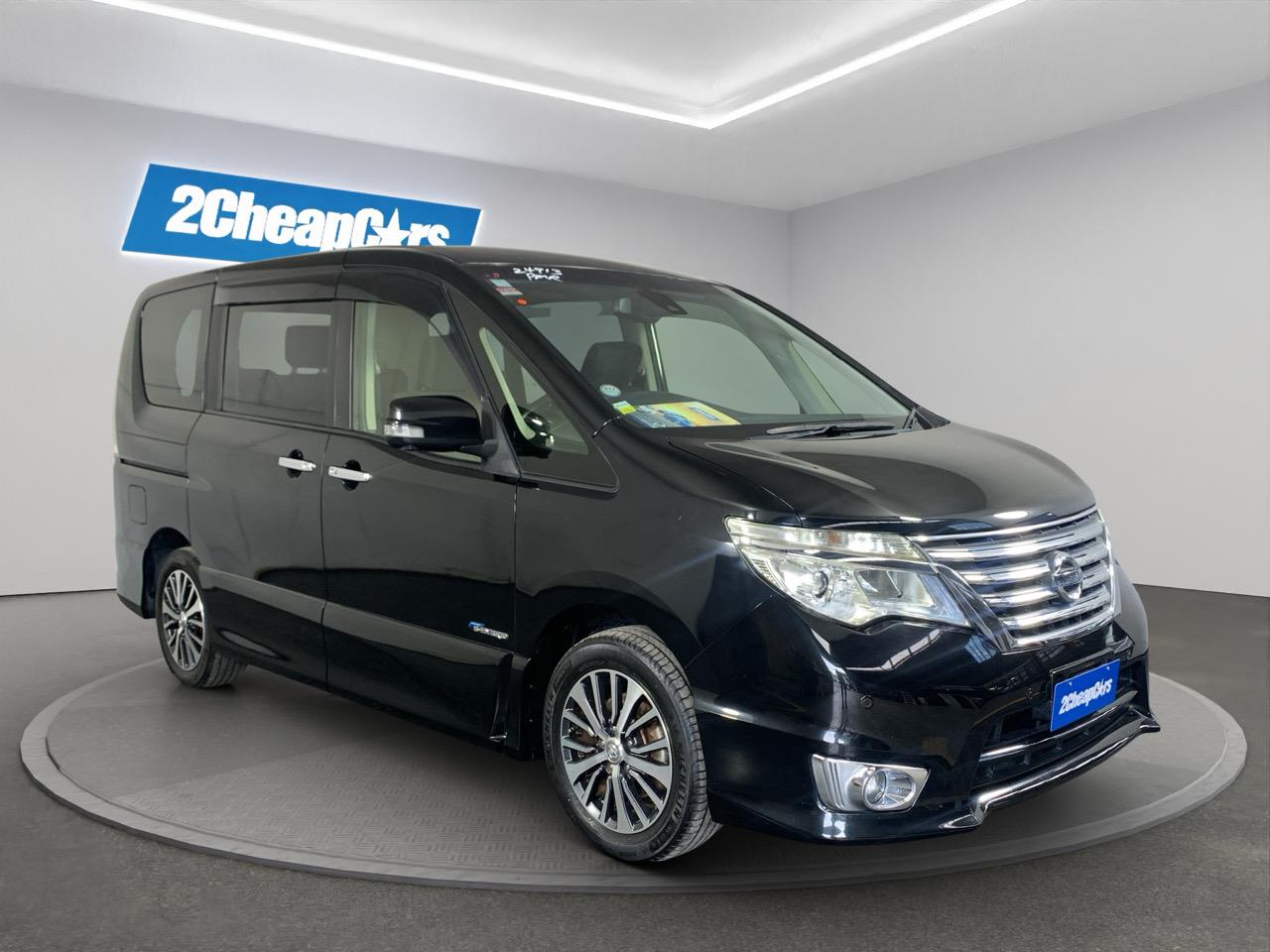 2014 Nissan Serena Hybrid Highway Star People Mover CRUISE CONTROL + POWER SLIDING DOOR + AUTO LIGHTS