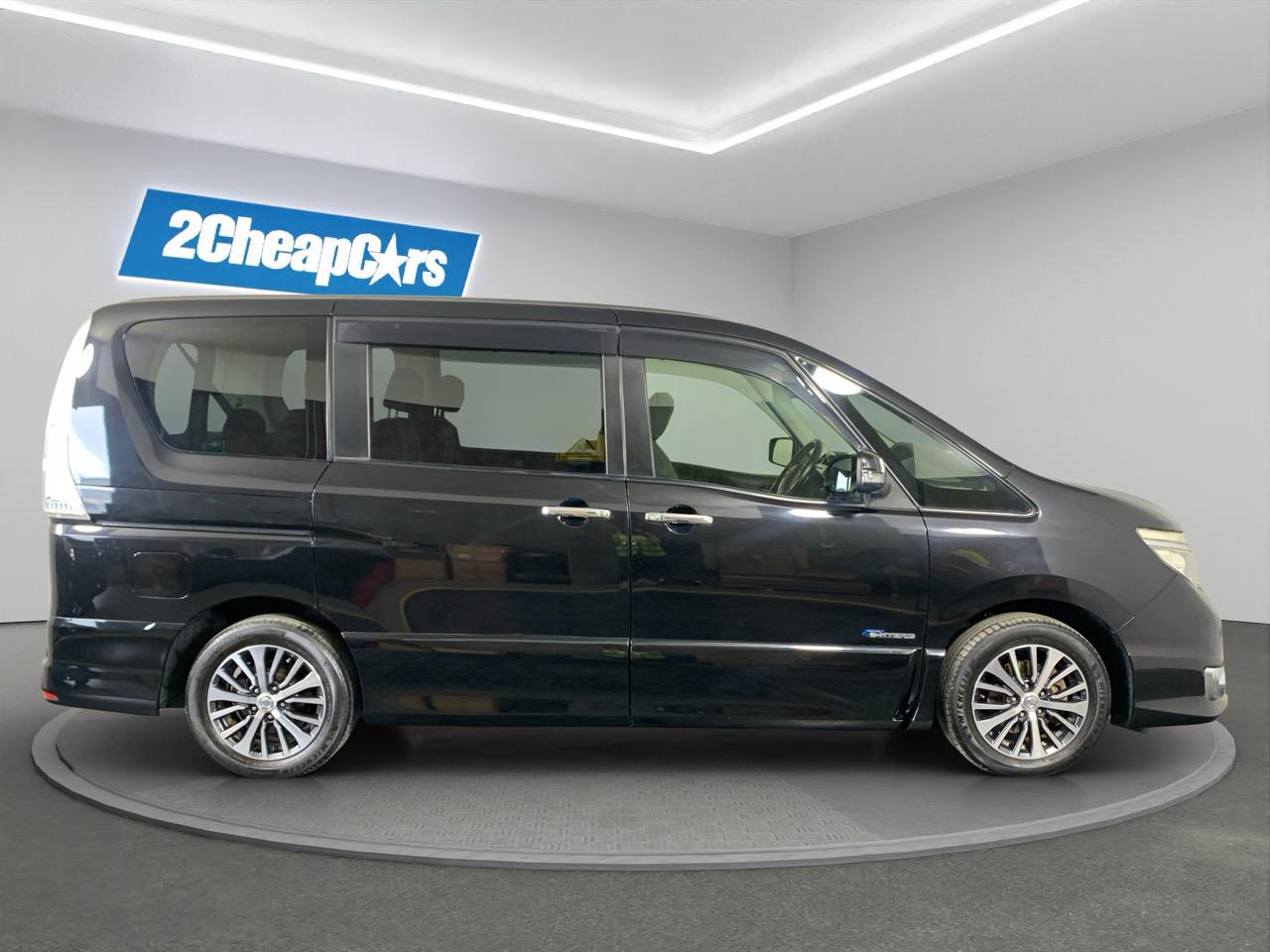 2014 Nissan Serena Hybrid Highway Star People Mover CRUISE CONTROL + POWER SLIDING DOOR + AUTO LIGHTS