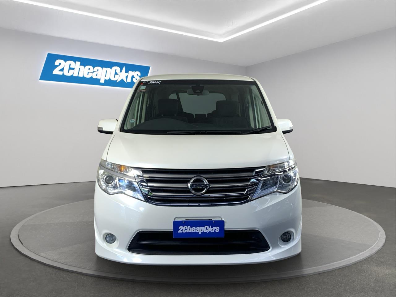 2014 Nissan Serena Hybrid People Mover CRUISE CONTROL + POWER SLIDING DOOR + AUTO LIGHTS 