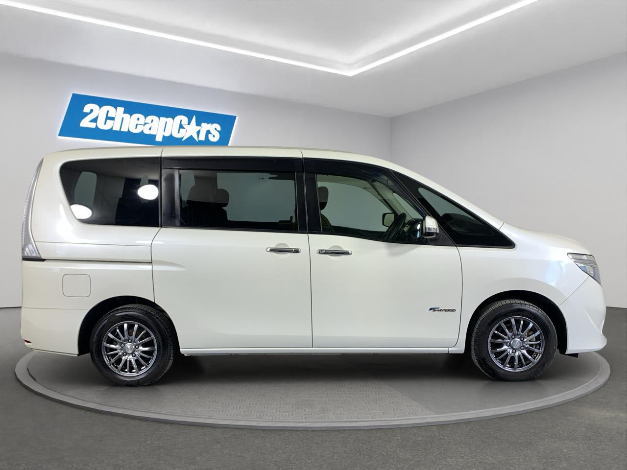 2014 Nissan Serena Hybrid People Mover CRUISE CONTROL + POWER SLIDING DOOR + AUTO LIGHTS 