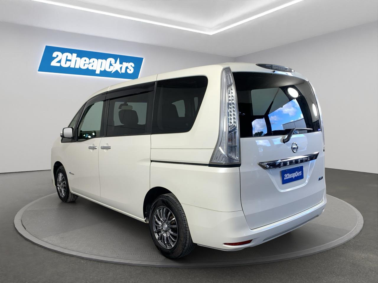 2014 Nissan Serena Hybrid People Mover CRUISE CONTROL + POWER SLIDING DOOR + AUTO LIGHTS 