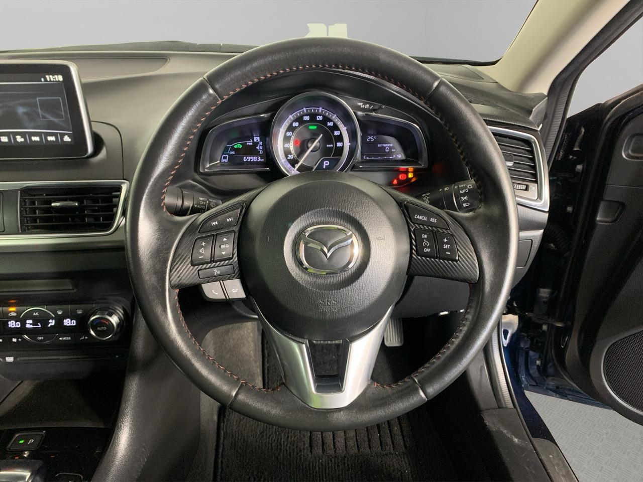 2014 Mazda Axela 3 Hybrid Sedan CRUISE CONTROL + REVERSING CAMERA + AUTO LIGHTS