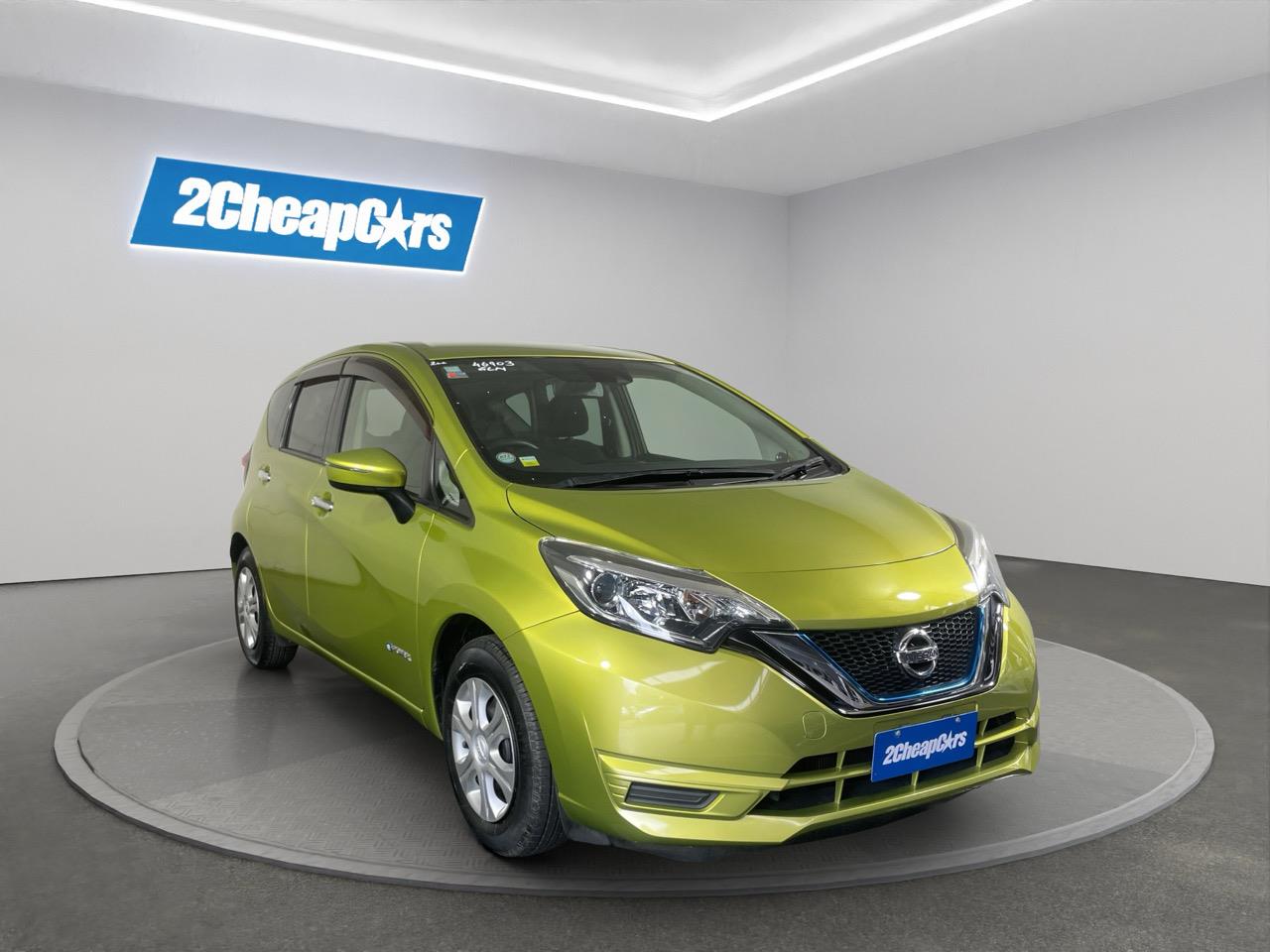 2017 Nissan Note e-Power- X Hatchback LOW KM + REVERSING CAMERA + PUSH START