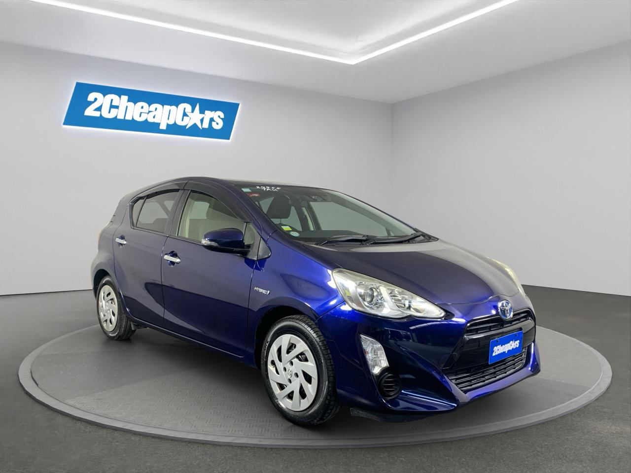 2016 Toyota Aqua Facelift Model S Hatchback REVERSING CAMERA + PUSH BUTTON START + AUTO LIGHTS