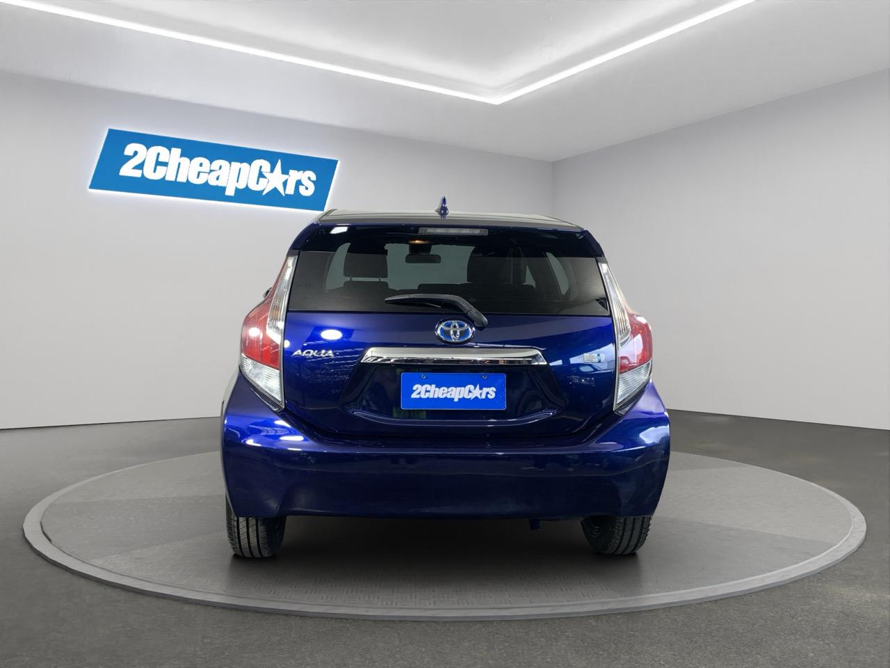 2016 Toyota Aqua Facelift Model S Hatchback REVERSING CAMERA + PUSH BUTTON START + AUTO LIGHTS