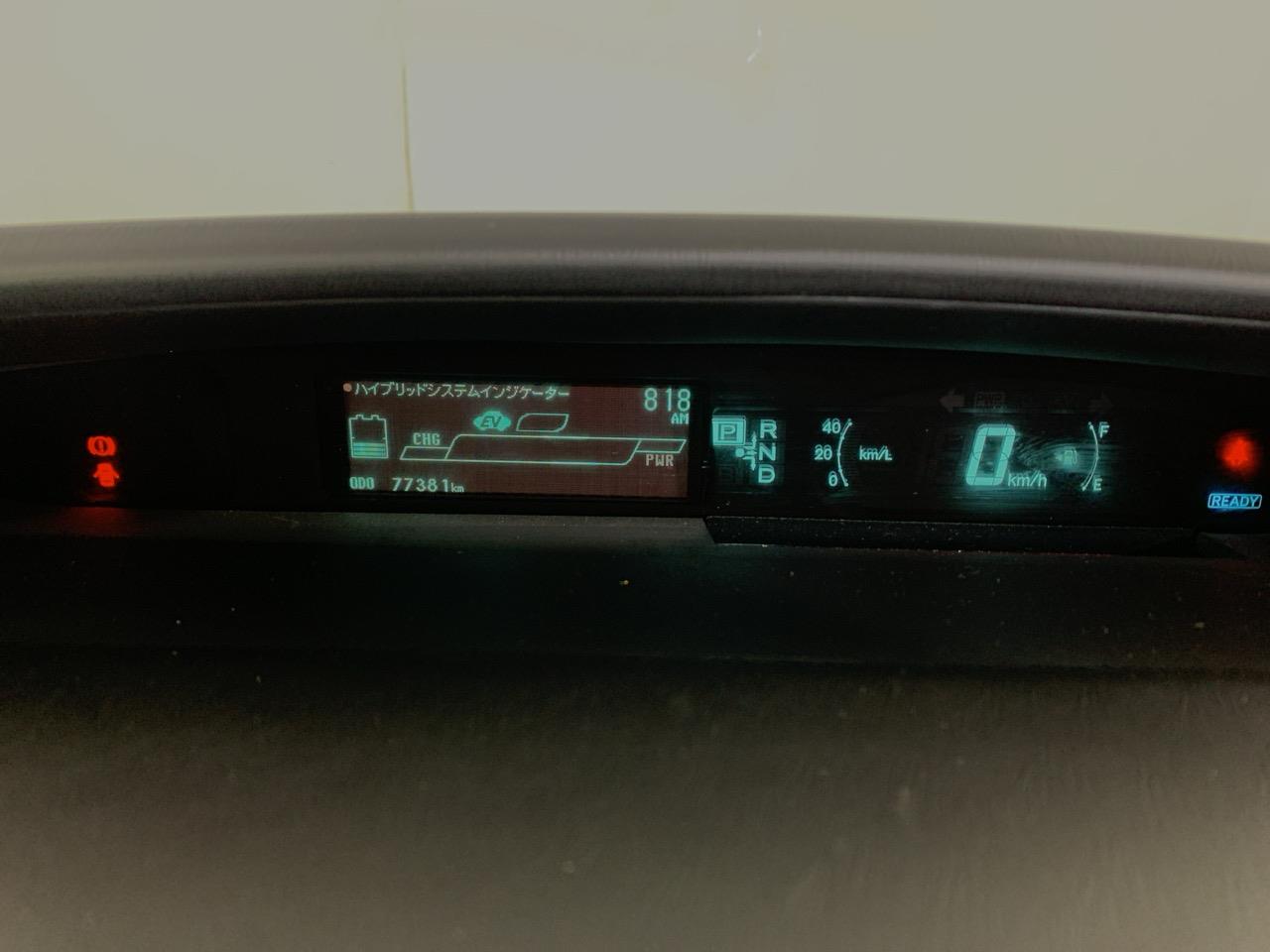 2012 Toyota Prius S Hatchback REVERSING CAMERA + AUTO LIGHTS + PUSH BUTTON START