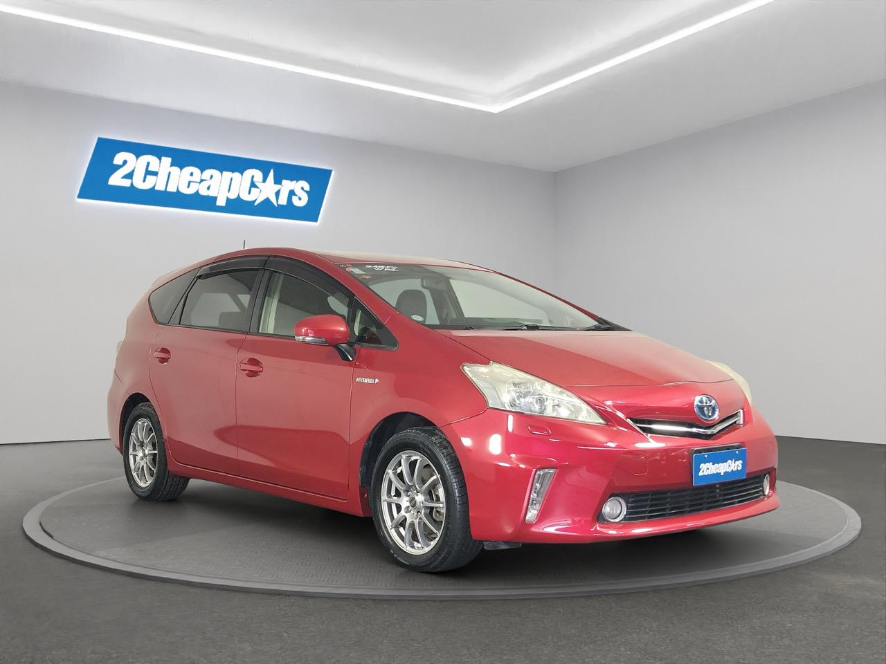 2013 Toyota Prius Alpha Hybrid Station Wagon REVERSING CAMERA + PUSH BUTTON START + AUTO LIGHTS