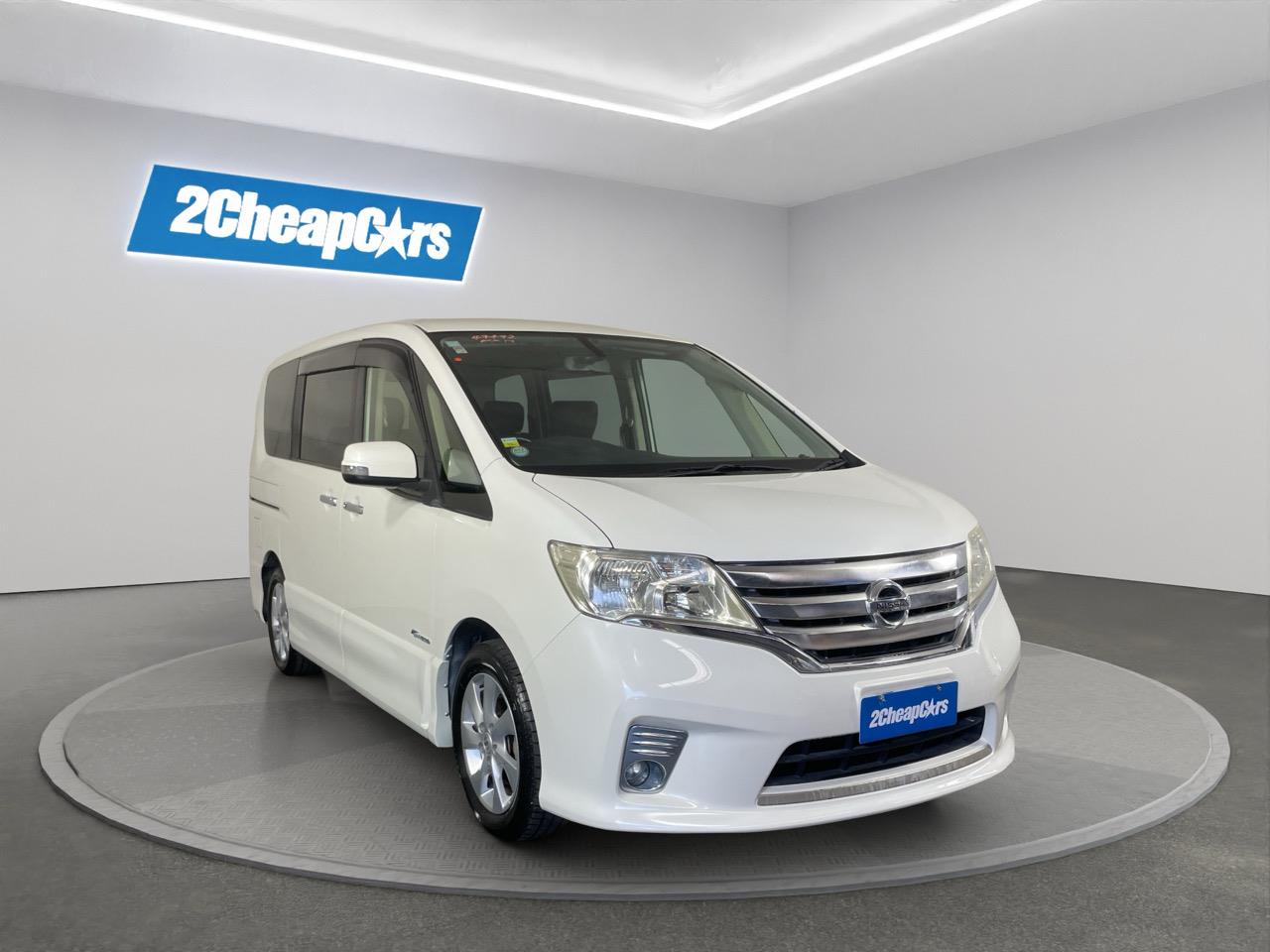 2013 Nissan Serena Hybrid Highway Star People Mover ELECTRIC SLIDING DOORS + REVERSING CAMERA