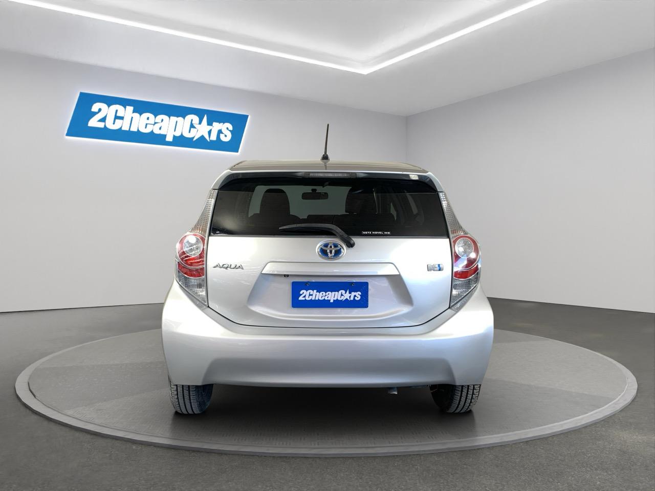 2012 Toyota Aqua S Hatchback HEATED SEATS + PUSH BUTTON START + AUTO LIGHTS