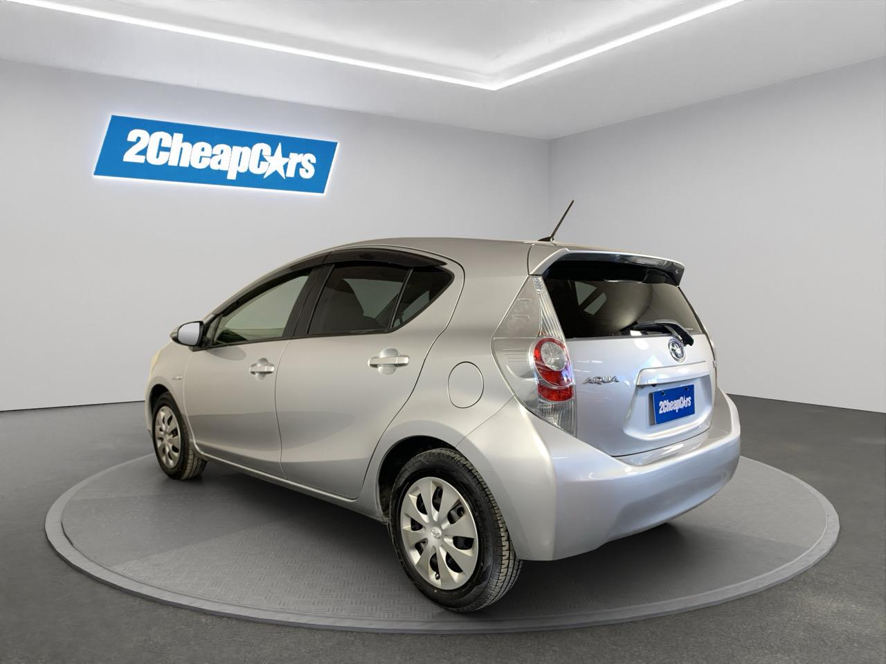 2012 Toyota Aqua S Hatchback HEATED SEATS + PUSH BUTTON START + AUTO LIGHTS