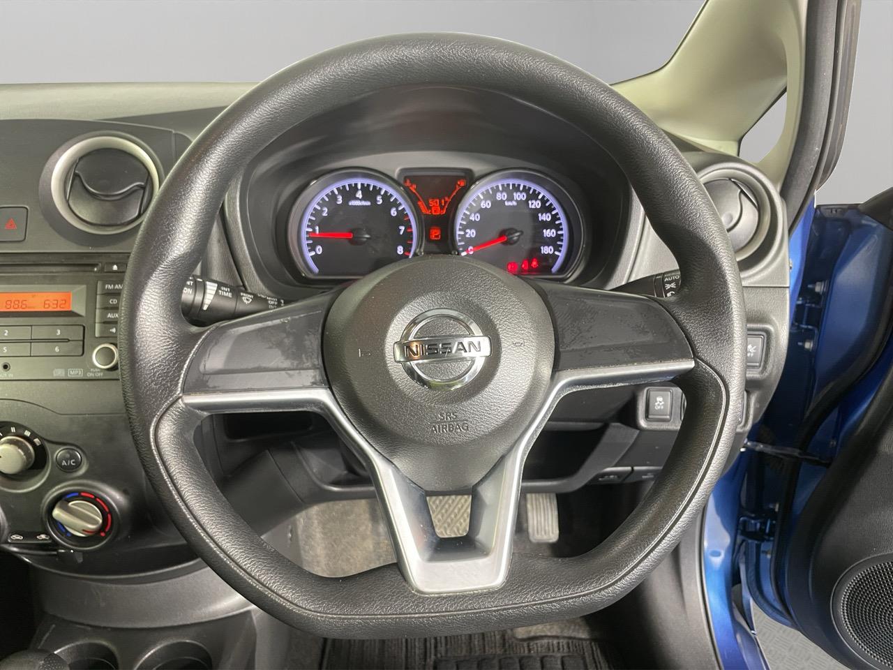 2016 Nissan Note 1.2 X Emergency Brake Package Hatchback LOW KM + PUSH SRART + AUTO LIGHTS