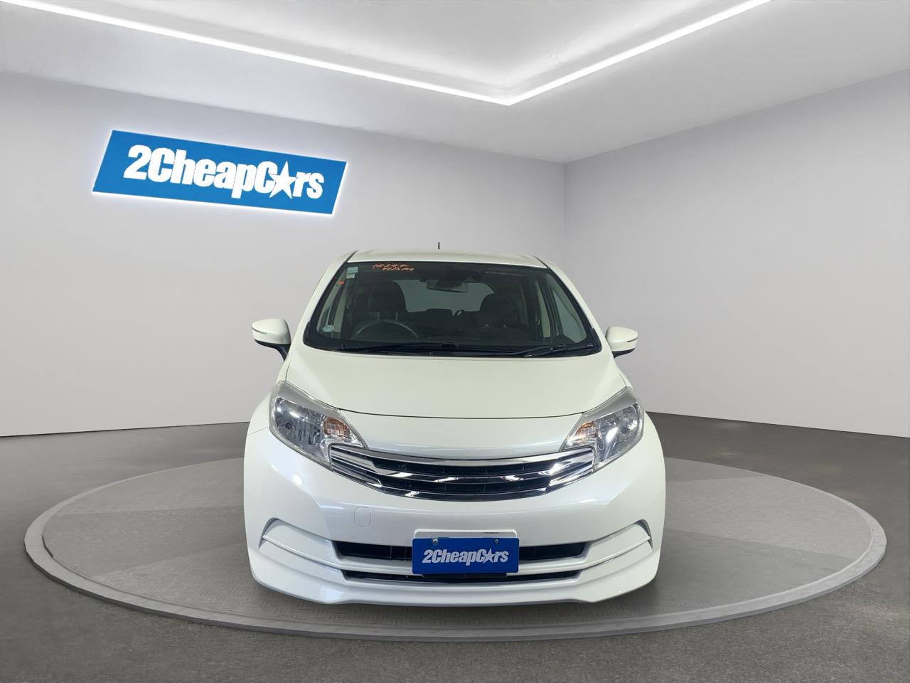 2015 Nissan Note 1.2 X Emergency Brake Package Hatchback LOW KM + PUSH SRART + AUTO LIGHTS