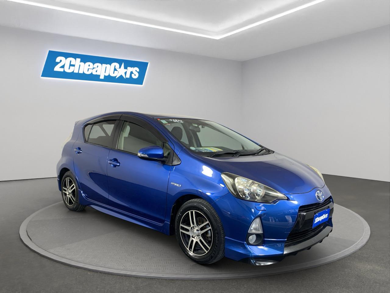 2013 Toyota Aqua S AERO Hatchback PUSH BUTTON START + AUTO LIGHTS + REVERSING CAMERA