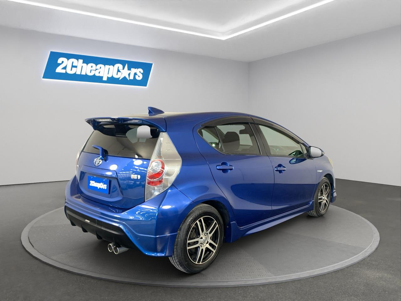 2013 Toyota Aqua S AERO Hatchback PUSH BUTTON START + AUTO LIGHTS + REVERSING CAMERA