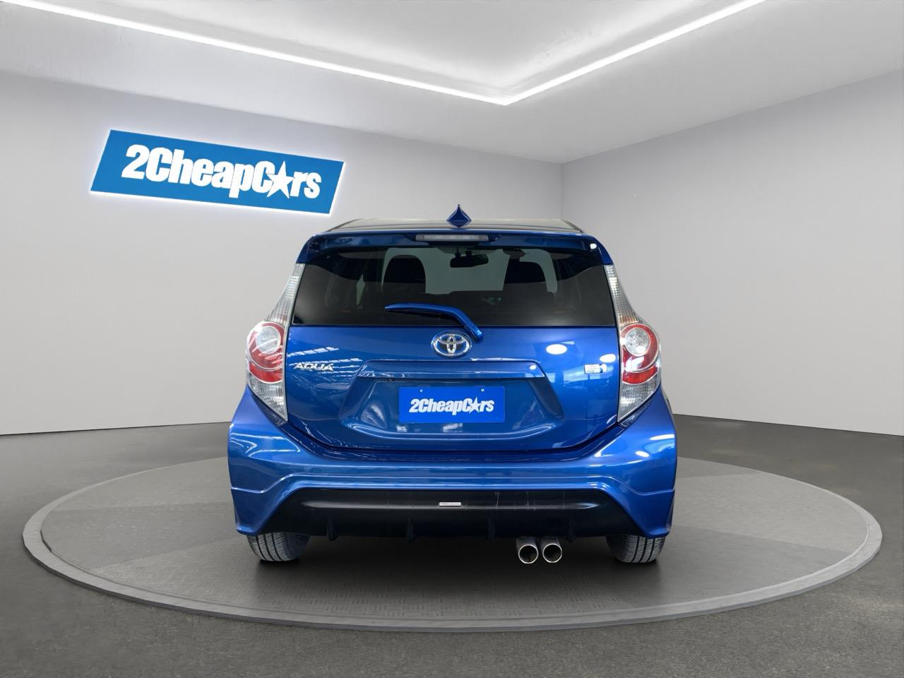 2013 Toyota Aqua S AERO Hatchback PUSH BUTTON START + AUTO LIGHTS + REVERSING CAMERA