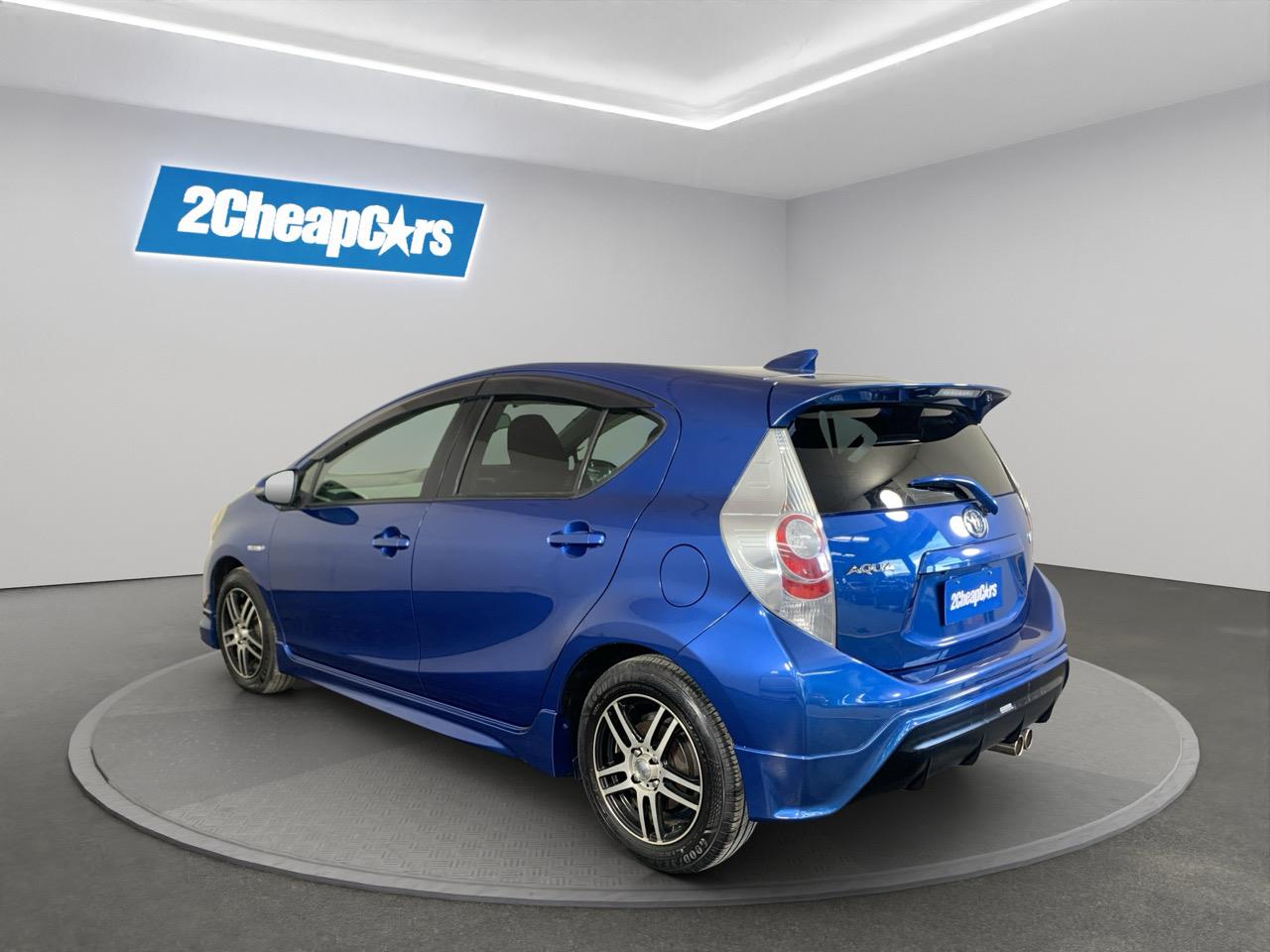 2013 Toyota Aqua S AERO Hatchback PUSH BUTTON START + AUTO LIGHTS + REVERSING CAMERA