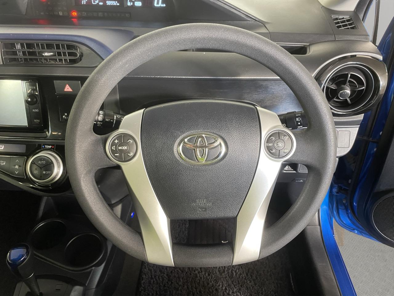 2015 Toyota Aqua Facelift Model S Hatchback HEATED SEATS + REVERSING CAMERA + PUSH START