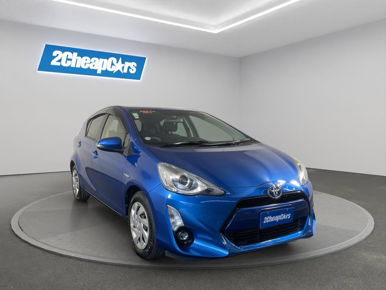 2015 Toyota Aqua Facelift Model S Hatchback HEATED SEATS + REVERSING CAMERA + PUSH START
